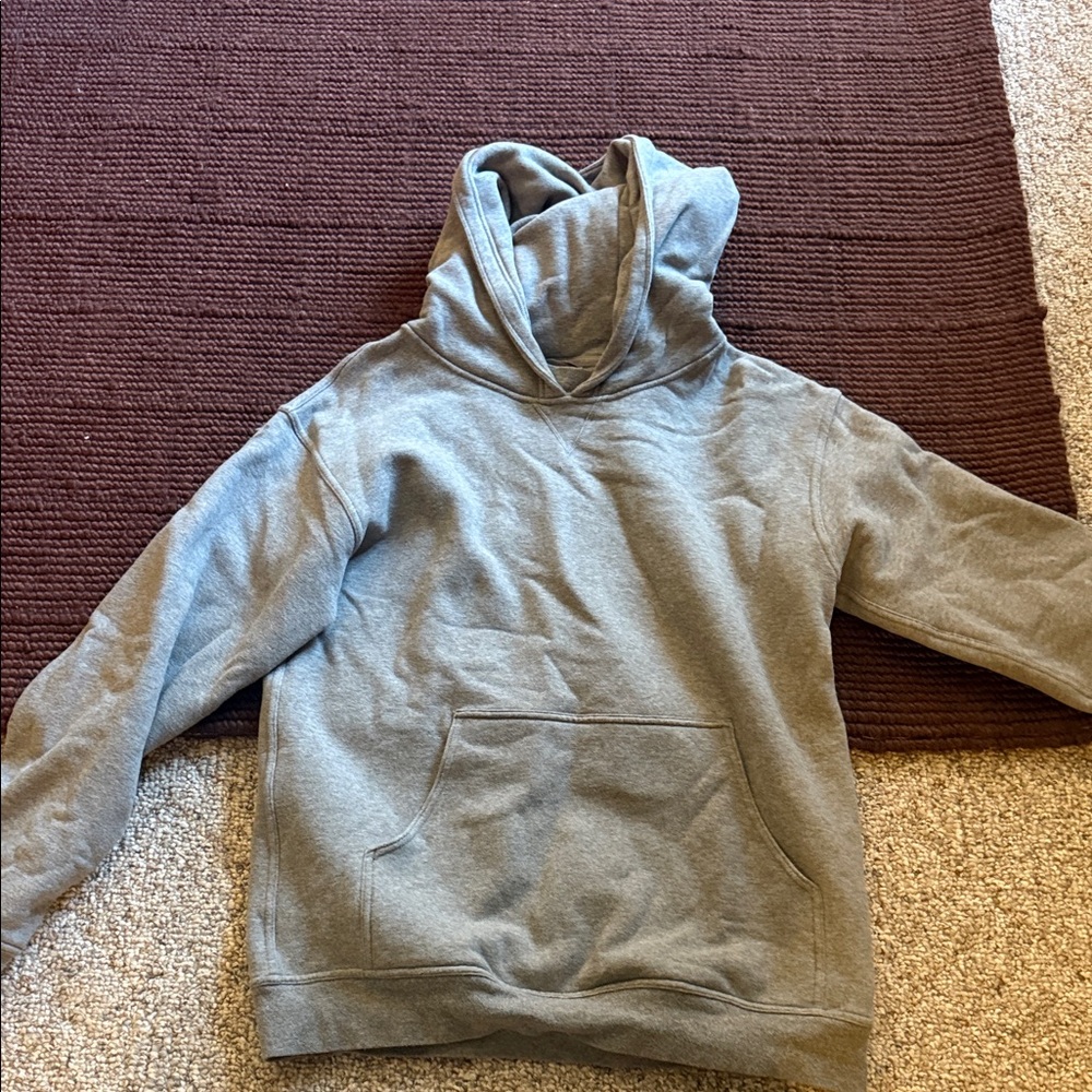 lululemon athletica Heather Gray Hooded Sweatshirt - Gray